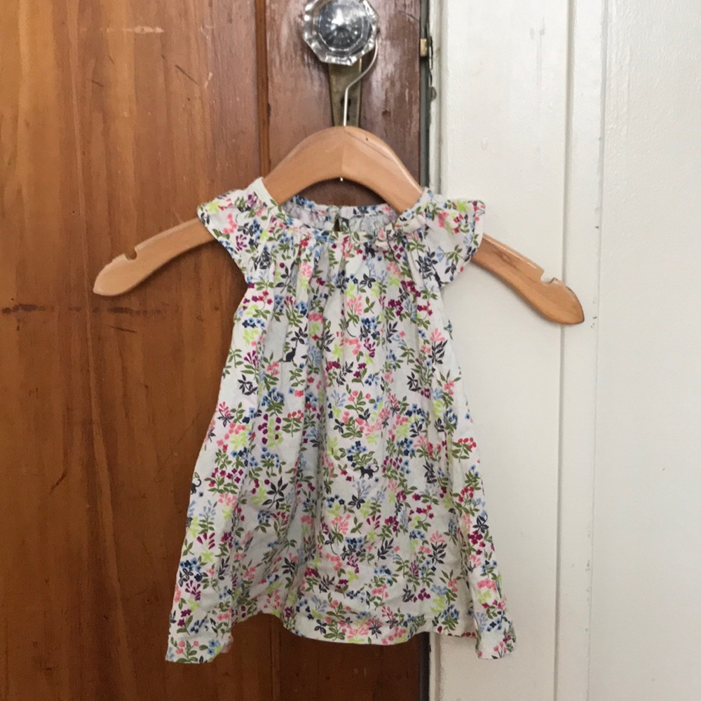 Floral babyGap cotton dress